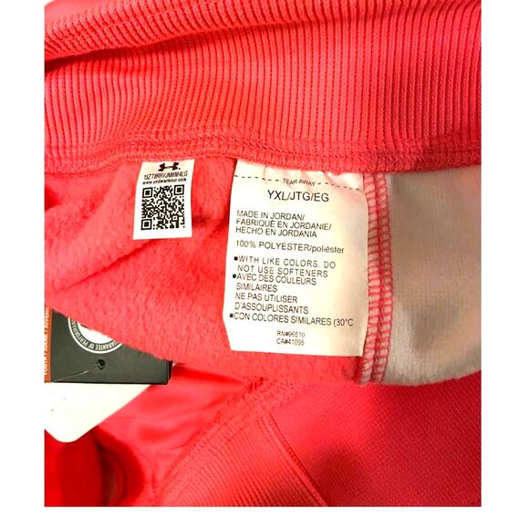 Under Armour Fleece Sweatpants Athletic Youth Girls XL NWT - Picture 4 of 7